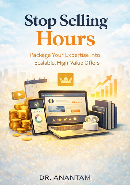 Stop Selling Hours - Package Your Expertise into Scalable, High-Value Offers  (Instant e-Book) HalfPe