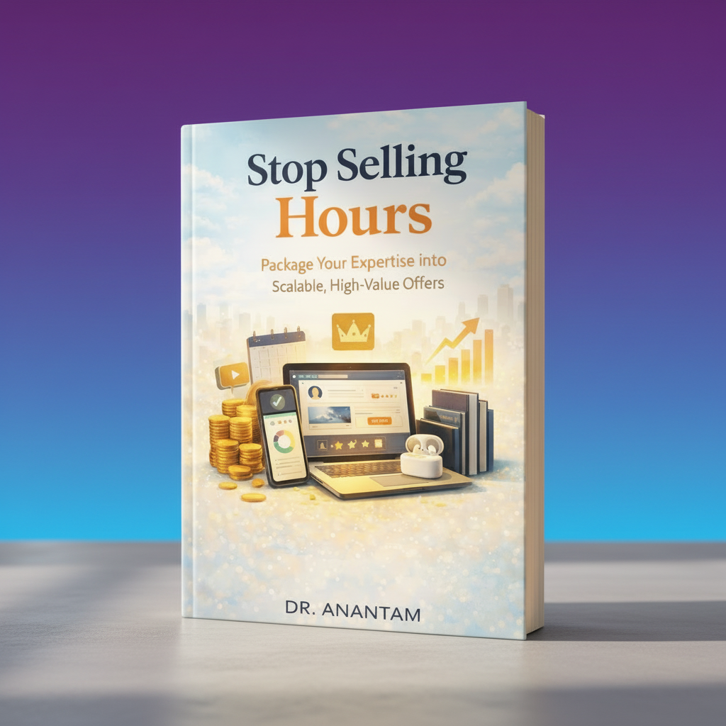 Stop Selling Hours - Package Your Expertise into Scalable, High-Value Offers  (Instant e-Book) HalfPe
