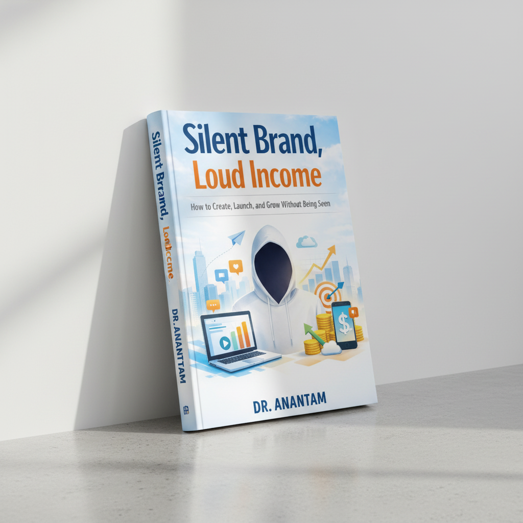 Silent Brand, Loud Income - How to Create, Launch, and Grow Without Being Seen (Instant eBook) HalfPe