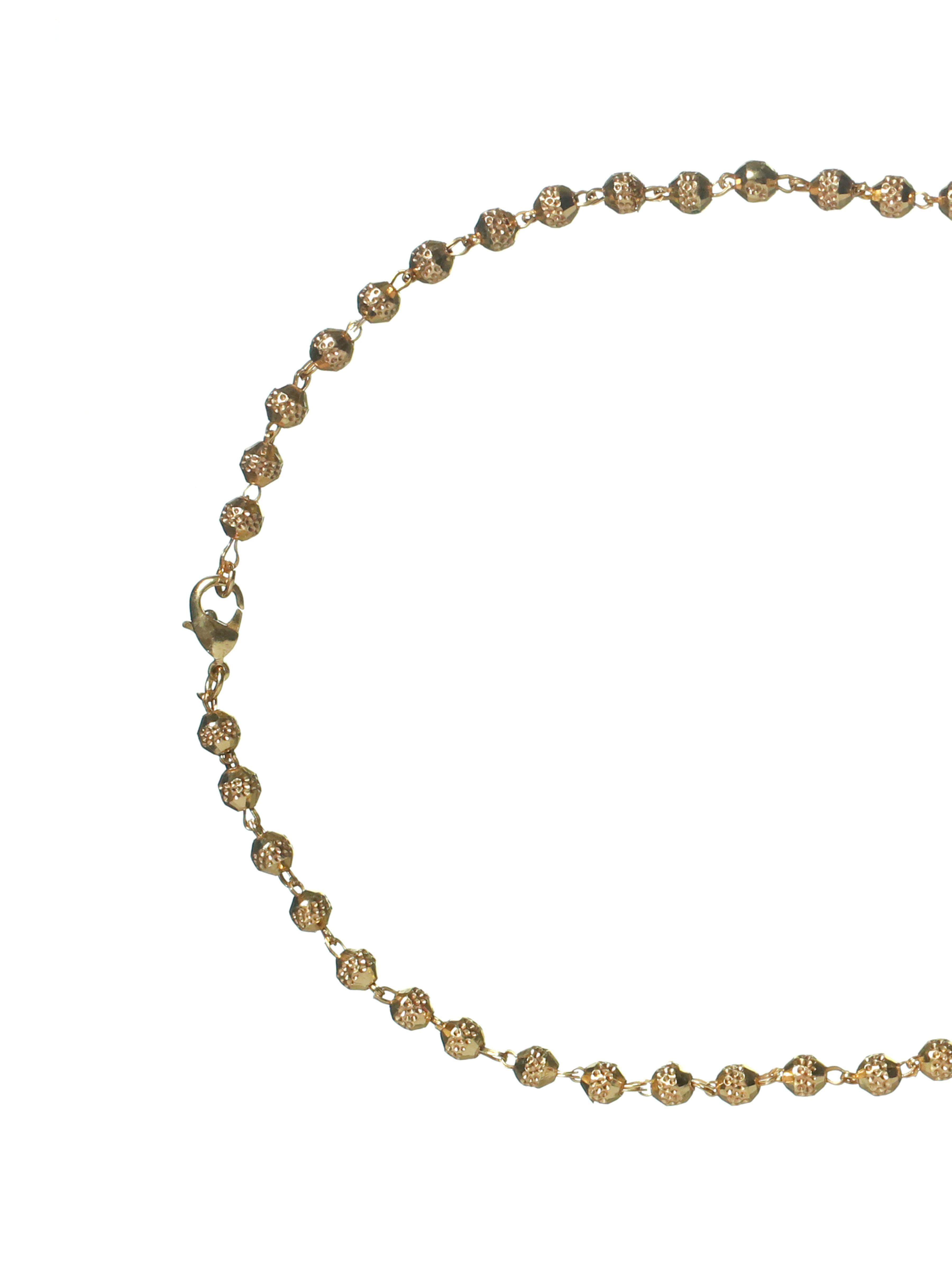 High Micron Gold-Plated Handcrafted Statement Necklace