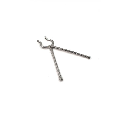 Ganesh Premium Unbreakable Stainless Steel Goti Tongs Smart Kitchen Tool (8mm)