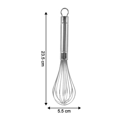 Apex Stainless Steel Small Hand Whisk (1 Pc)