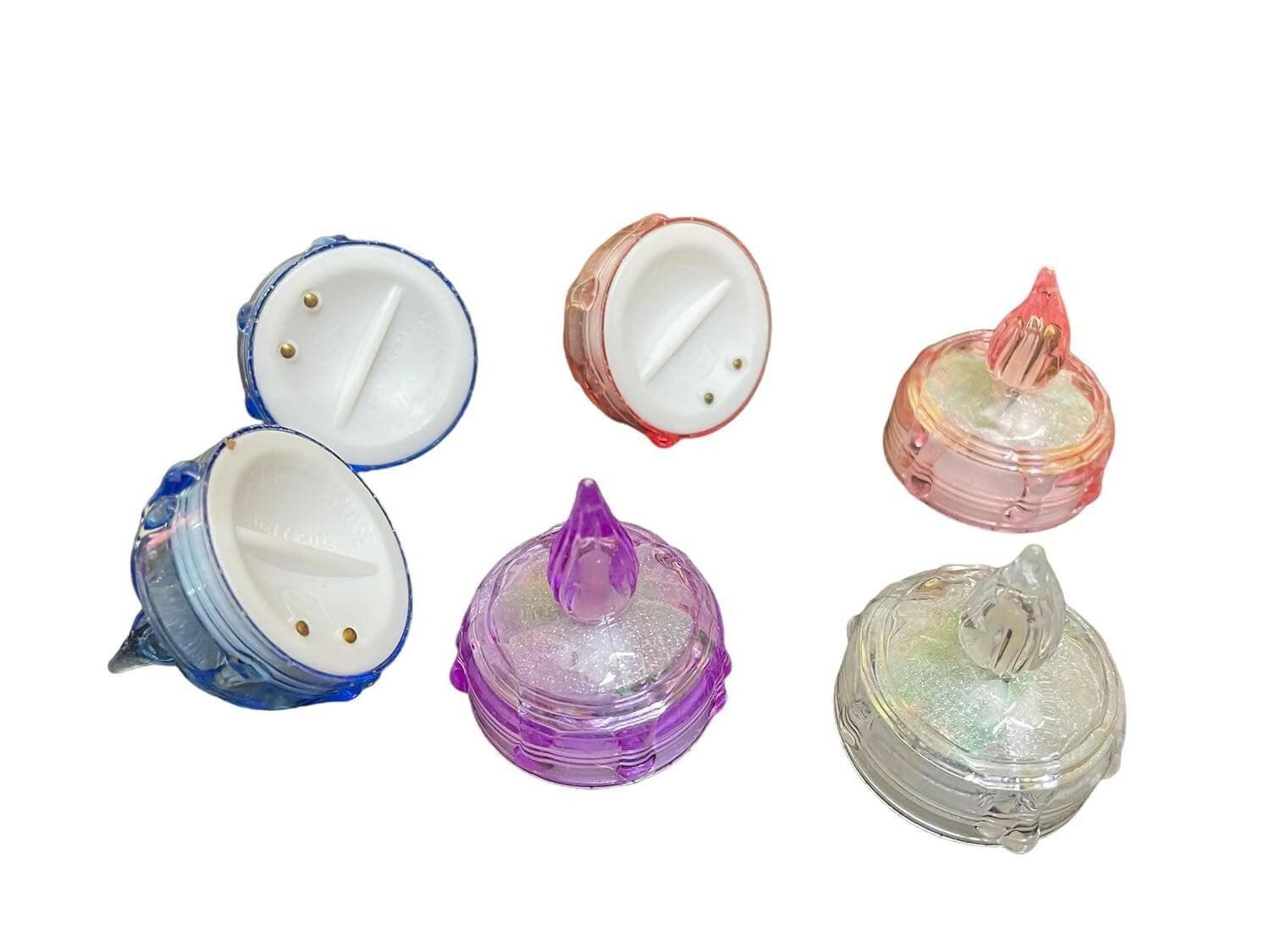 Flameless Waterproof Floating LED Candles, Battery Powered Flickering LED (Pack of 6) - HalfPe