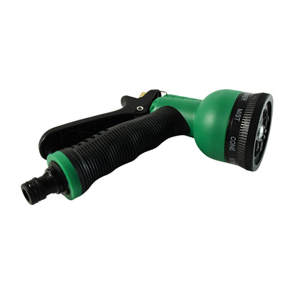 Multi-pattern Garden Hose Spray Nozzle with Trigger Control – Heavy-Duty Watering Gun for Plants(1 Pc)