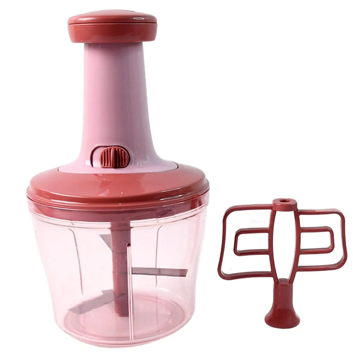 Apex Quba Push Chopper With Stainless Steel Blades (1000ml) HP DD