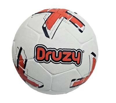 Druzy Kickzy Rubber Moulded Football-Kickzy-5#-Multidesign HalfPe - FW -TPT