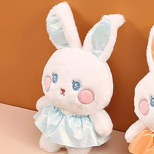 Adorable Rabbit Cartoon Plush Keychain for Children - HalfPe