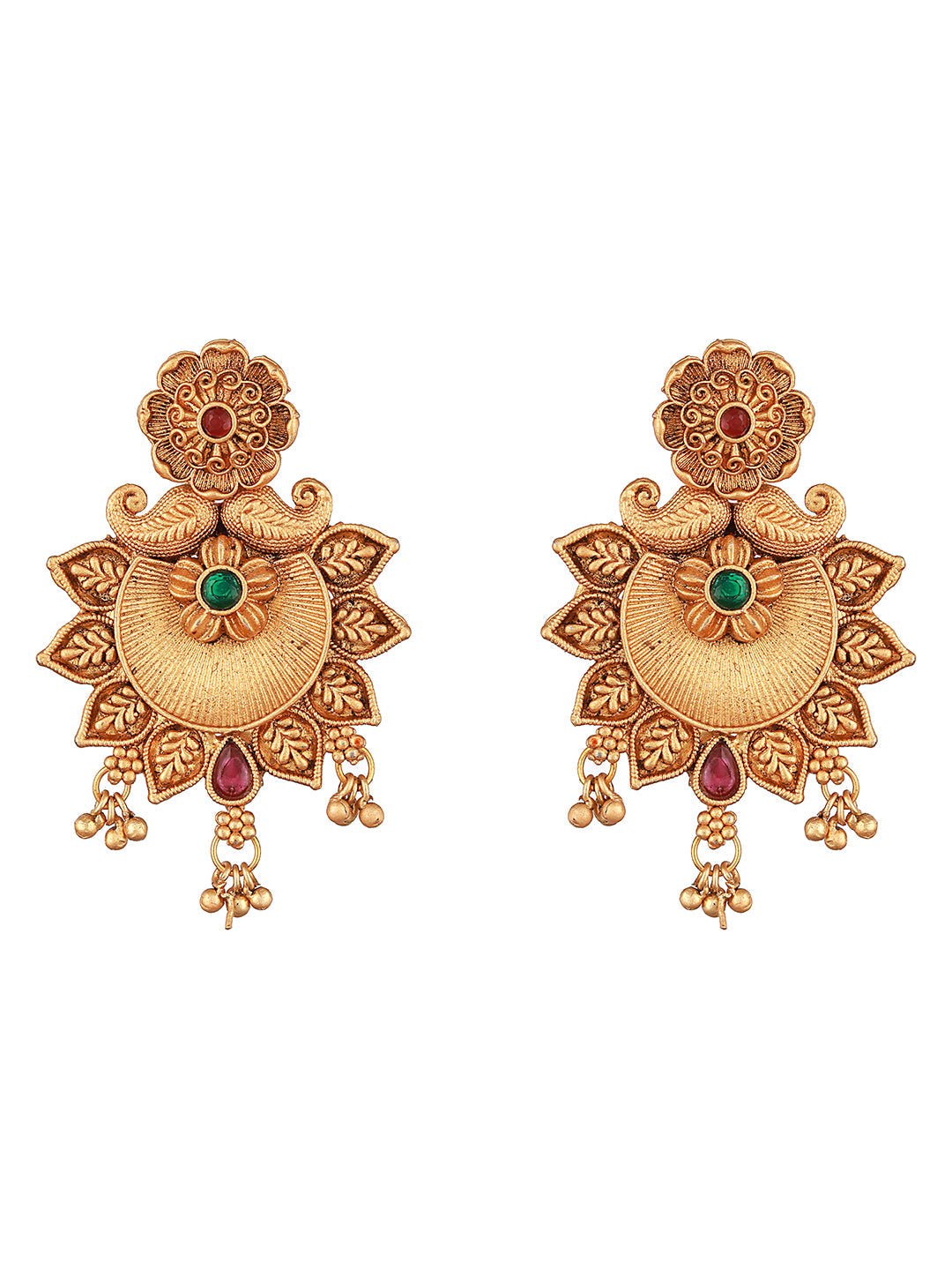 Gold-Toned Classic Studs Earrings