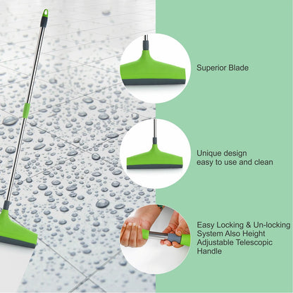 Adjustable Bathroomfloor Stainless Steel Rod Wiper