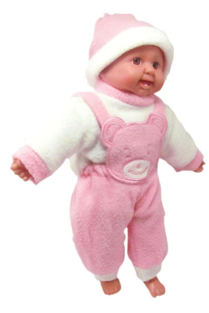 Pink Laughing Musical Baby Love Doll (pink) - HalfPe