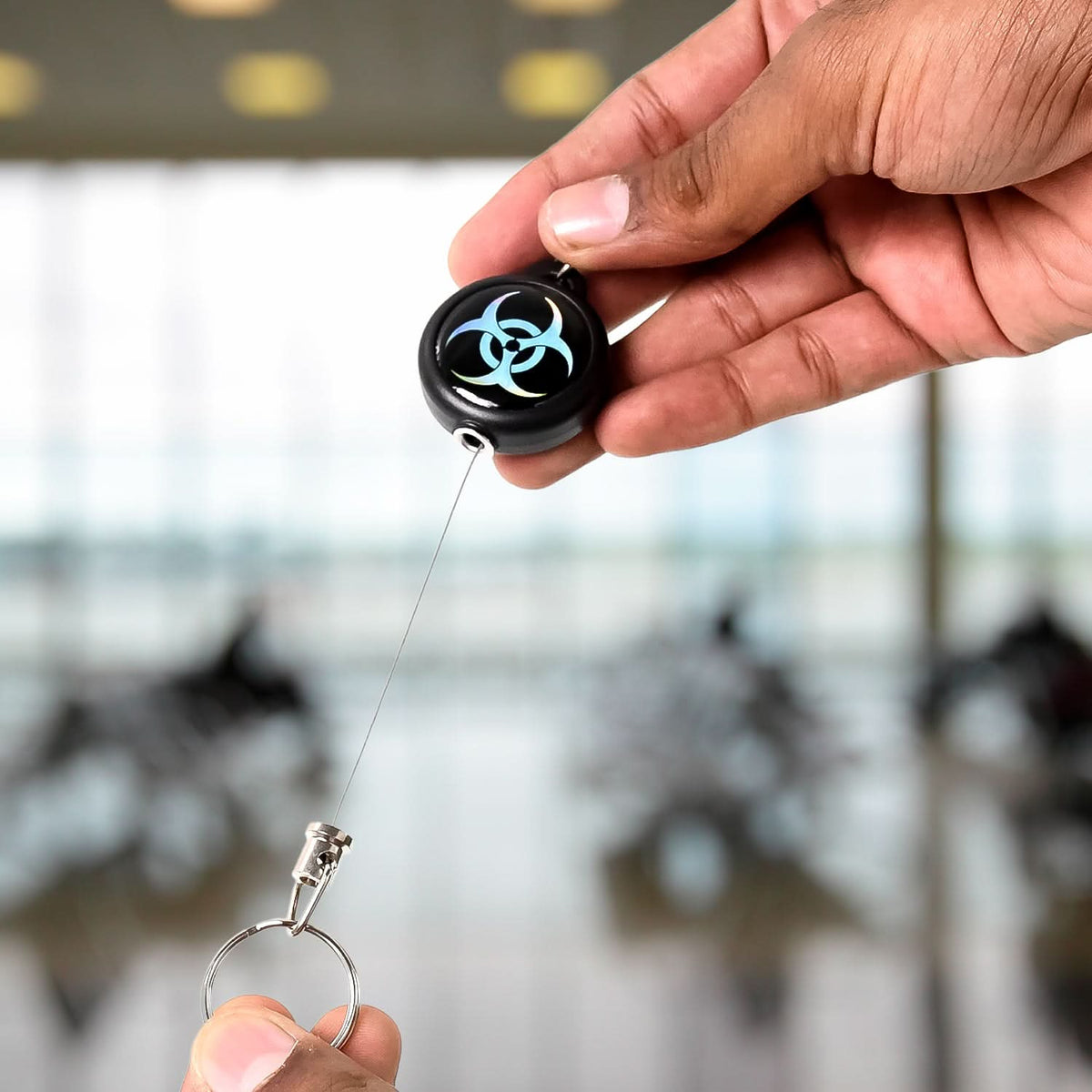 Safety Anti-lost Retractable Key Chain (1 Pc  Big) HP DD
