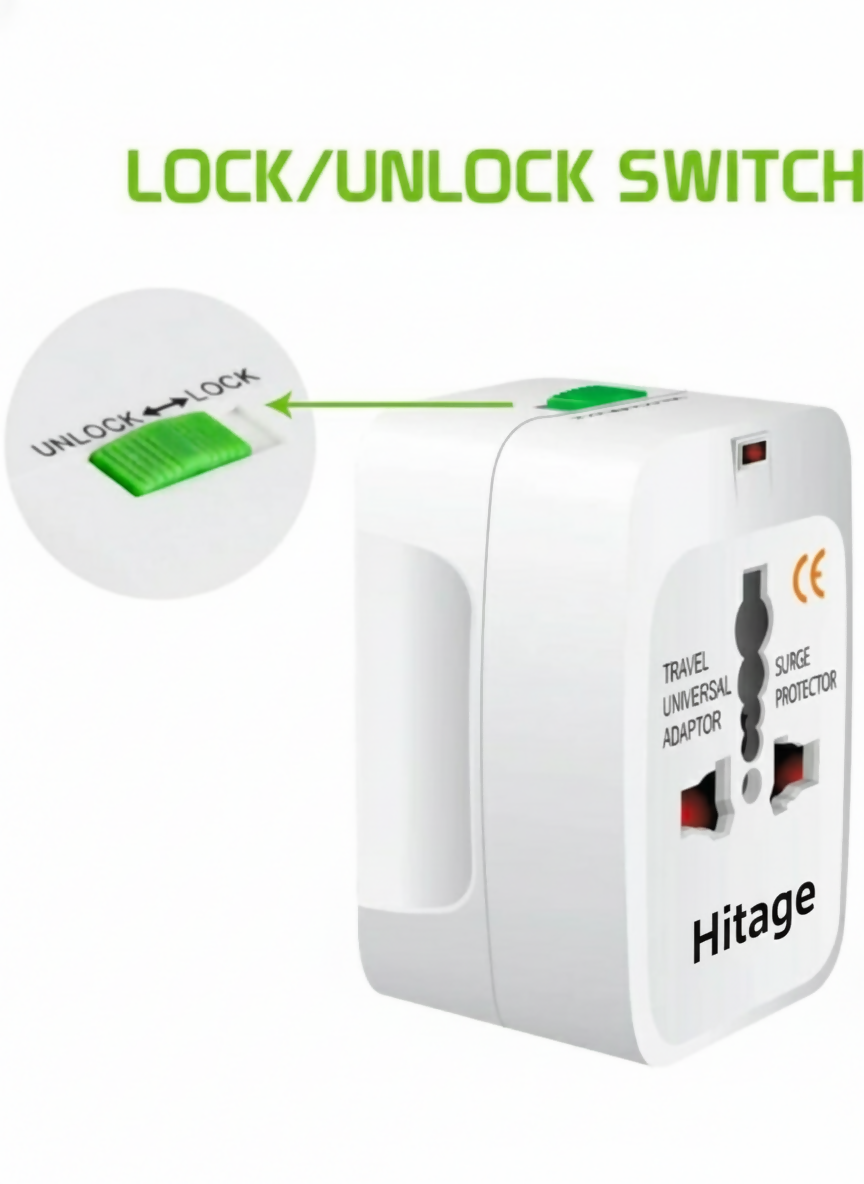 Hiatge HUP-401 International Adapter