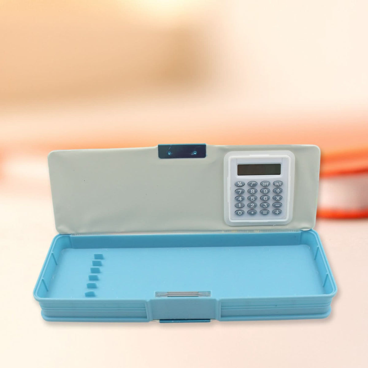 Double Sided Magnetic Geometry Box Pencil Box With Calculator For Boys Art Plastic Pencil Box  For Girls And Boys HP DD