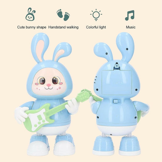 Unicorn Dancing Rabbit Guitarist Toys for Kids - HalfPe