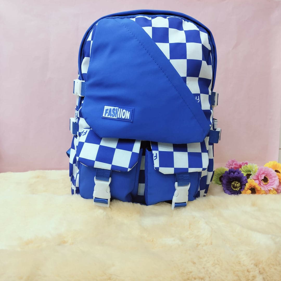 Cool And Classy Backpack For Everyone (Blue) - HalfPe