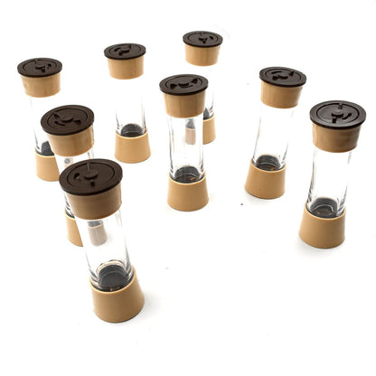 360° Revolving Spice Rack 8 Jar Seasoning Organizer for Kitchen