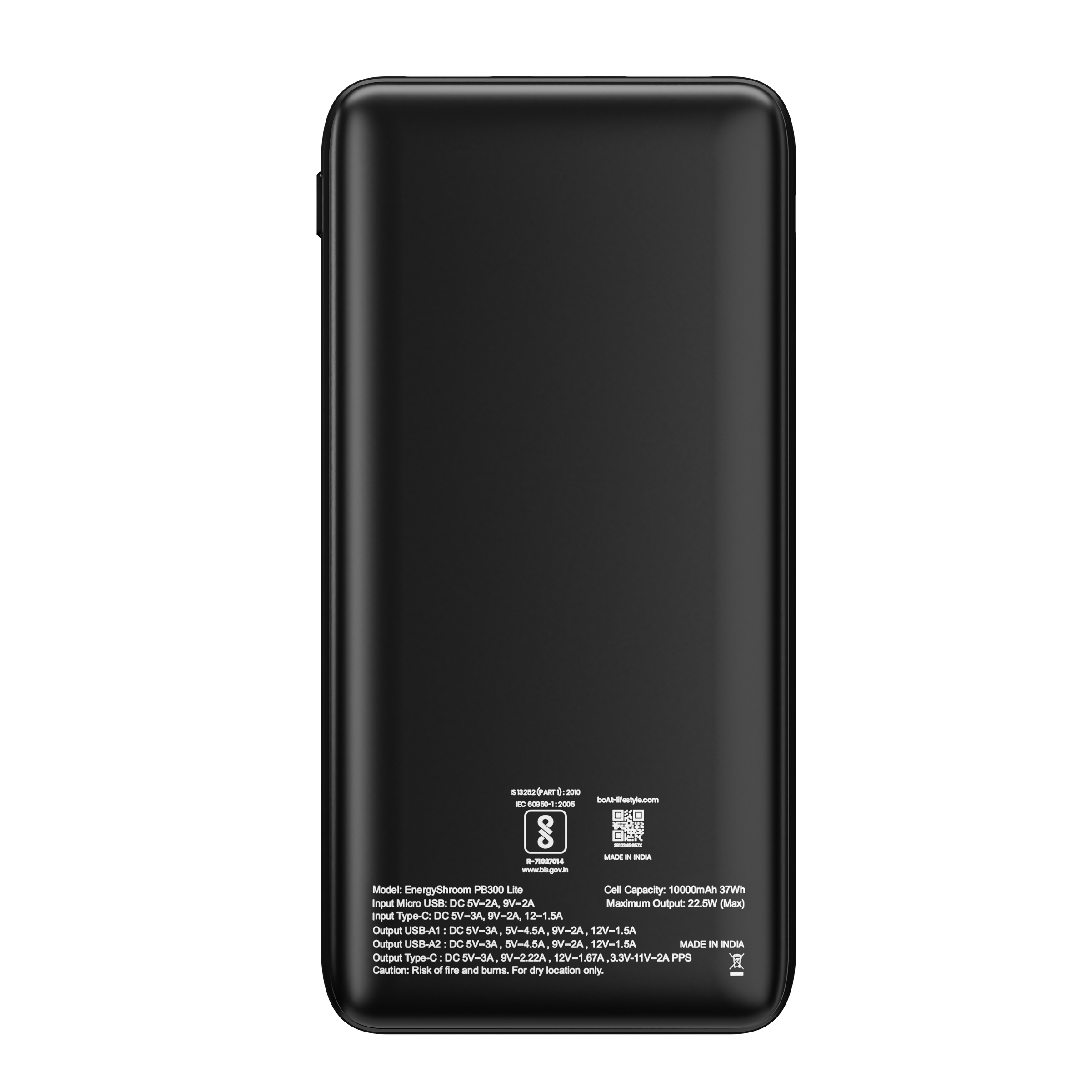 boAt EnergyShroom PB300 Lite Powerbank
