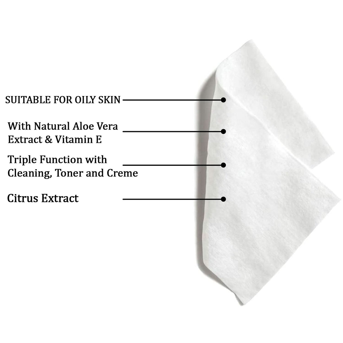 Refreshing Wet Wipes For Face  Facial Cleansing  Refreshing  Skin Hydration Soothing For Skin  Ph Balance  Alcohol Free  Nourishing With Fruit Extract  25 Wipes HP DD