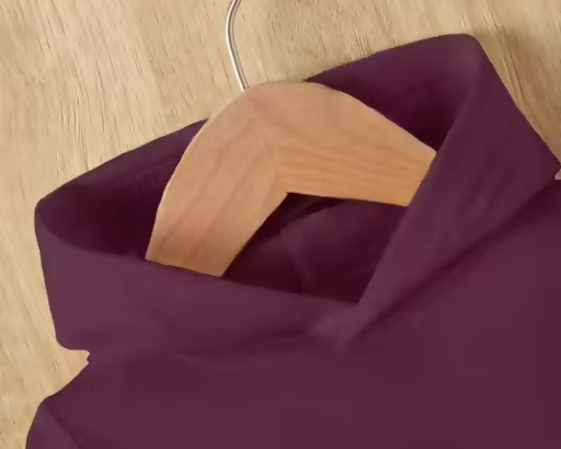 Mini Field Rider Maroon Hooded Top & Bottom Set Luck Fashion