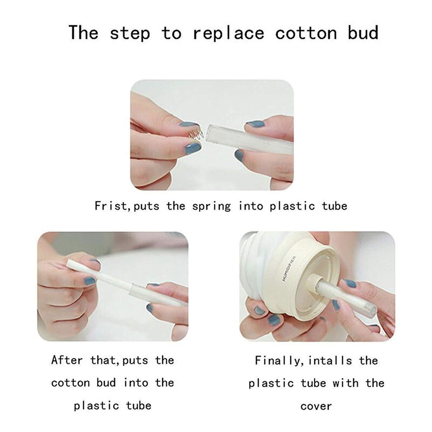 Ice Cream Shape Humidifier – USB Mini Air Humidifier for Home, Office & Bedroom