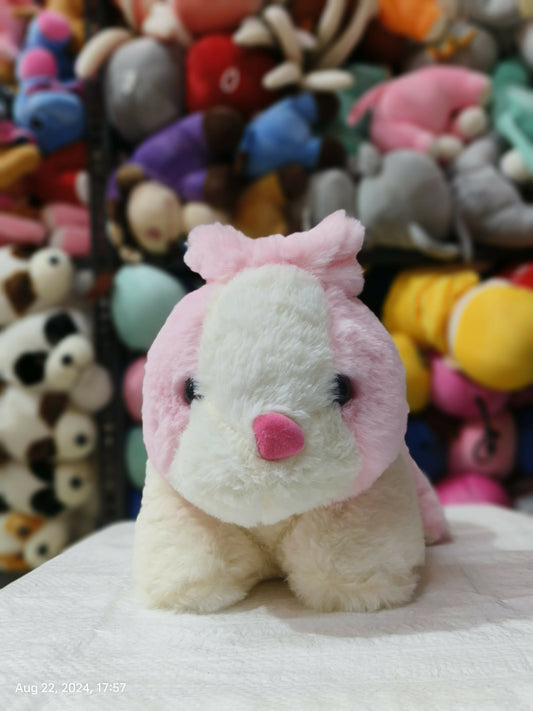 Cute Rabbit Soft Toy For Kids (pink)