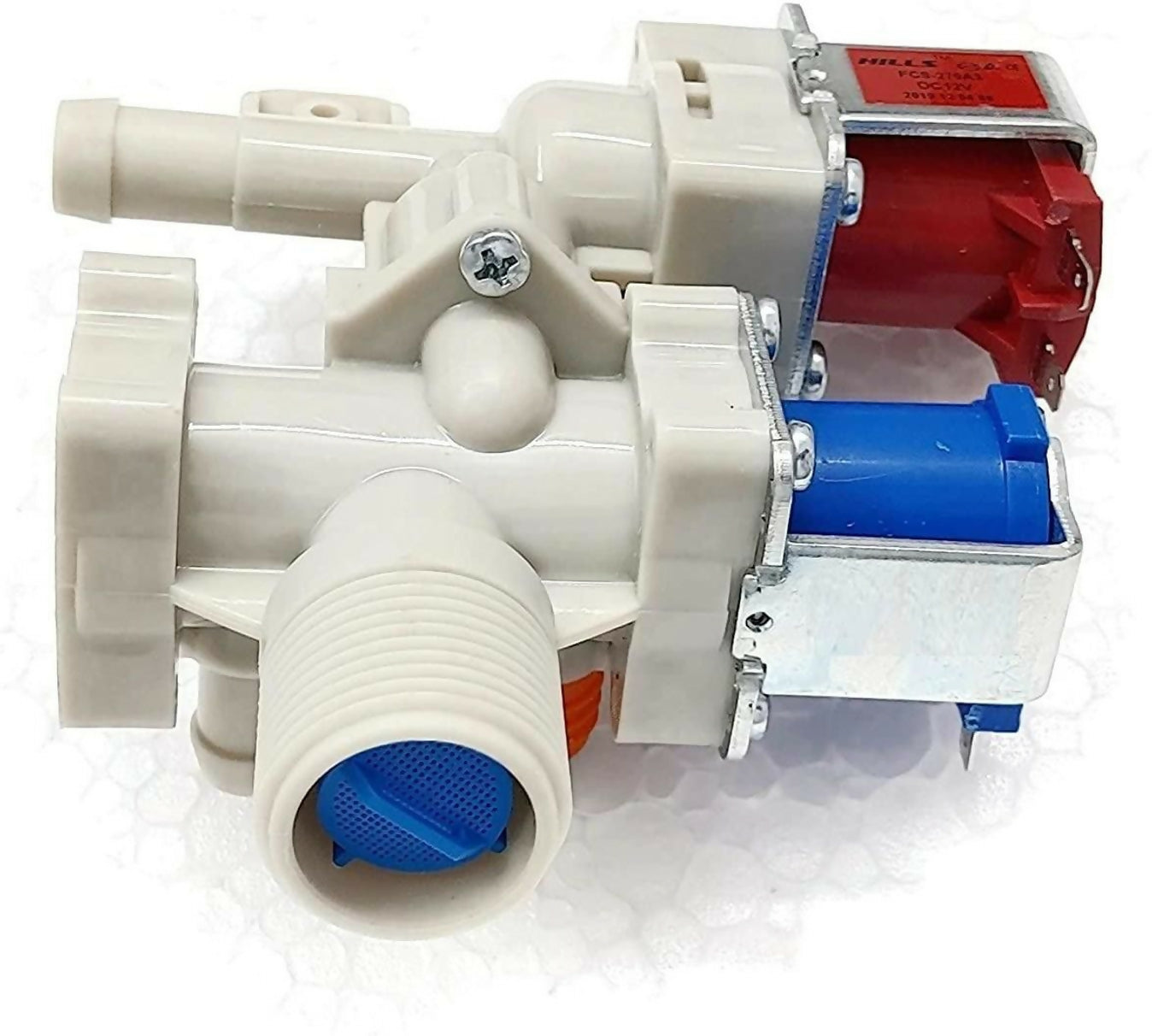 Payflip Water Inlet Feed Valve-DC,1-Inlet,3-Outlet,2-Solnoides, Suitable for LG New Model Washing Machines Check Valves