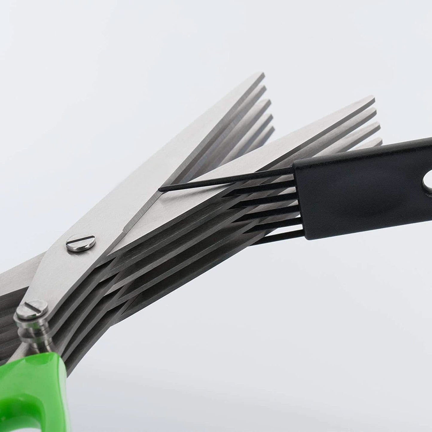Multifunction 5-Blade Stainless Steel Herb & Vegetable Scissors
