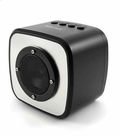 Hitage Prism 8W Bluetooth 5.1 Portable Speaker | TWS Stereo Pairing, FM Radio, USB/TF Playback
