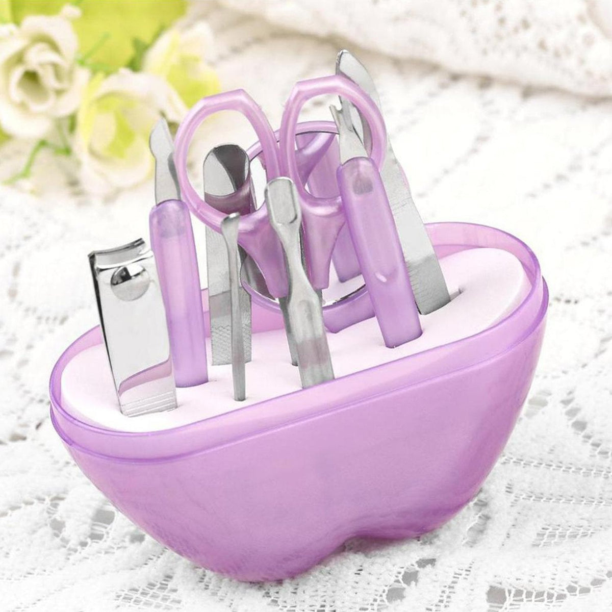 8 In 1 Apple Shape Manicure Set HP DD