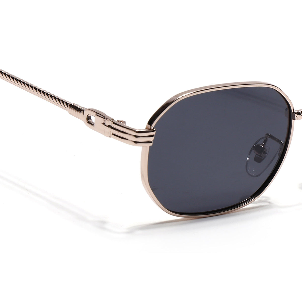 Imperial Golden Rectangle Sunglasses for Men and Women - view 4