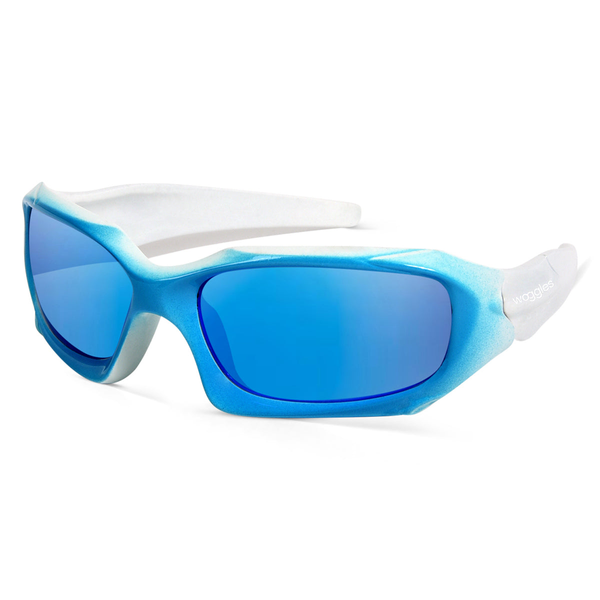 Blue Dazzle Drive Polarized Sports Sunglasses