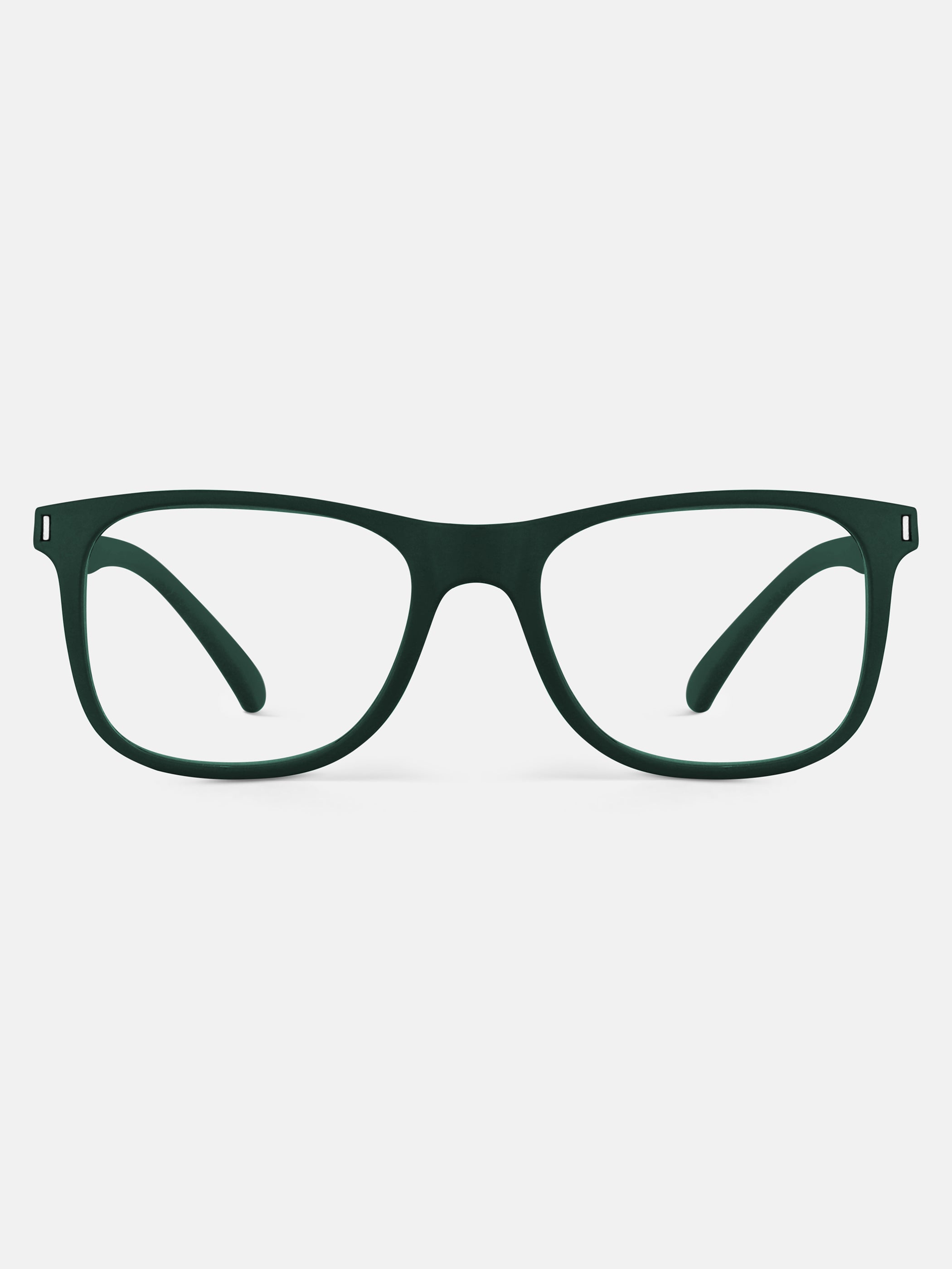 Green Noir Square Blue Screen Glasses - View 14