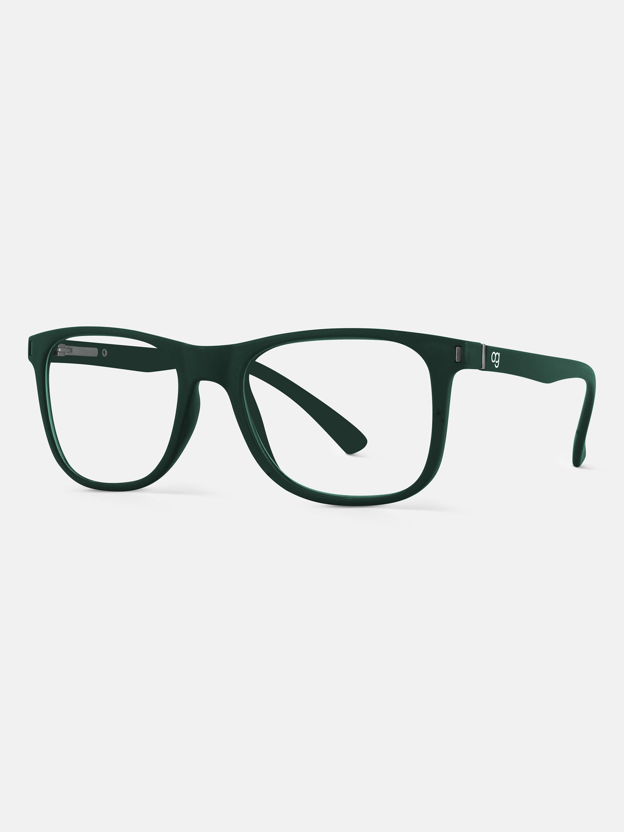 Green Noir Square Blue Screen Glasses - View 15