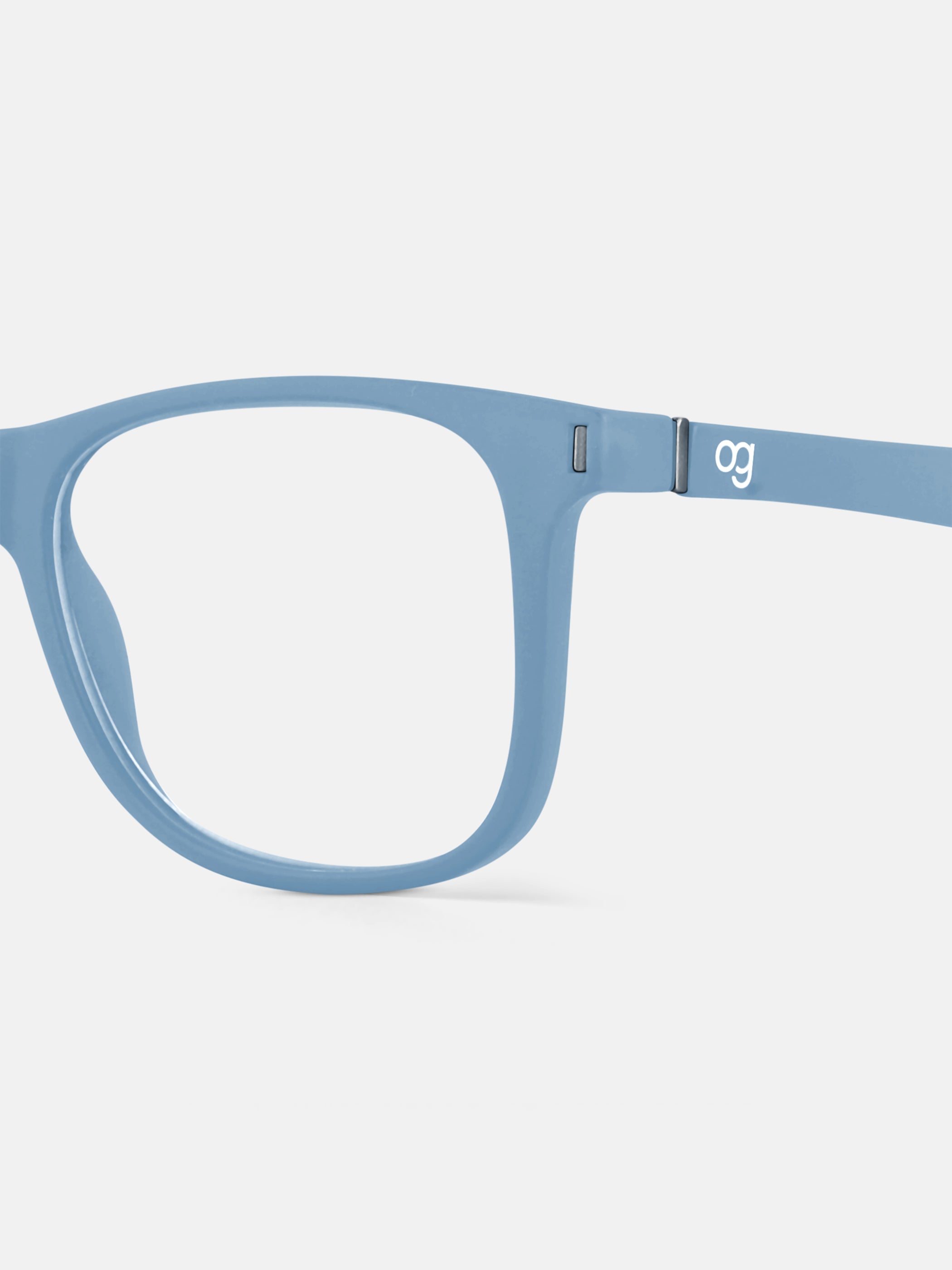 Blue Noir Square Blue Screen Glasses - View 22