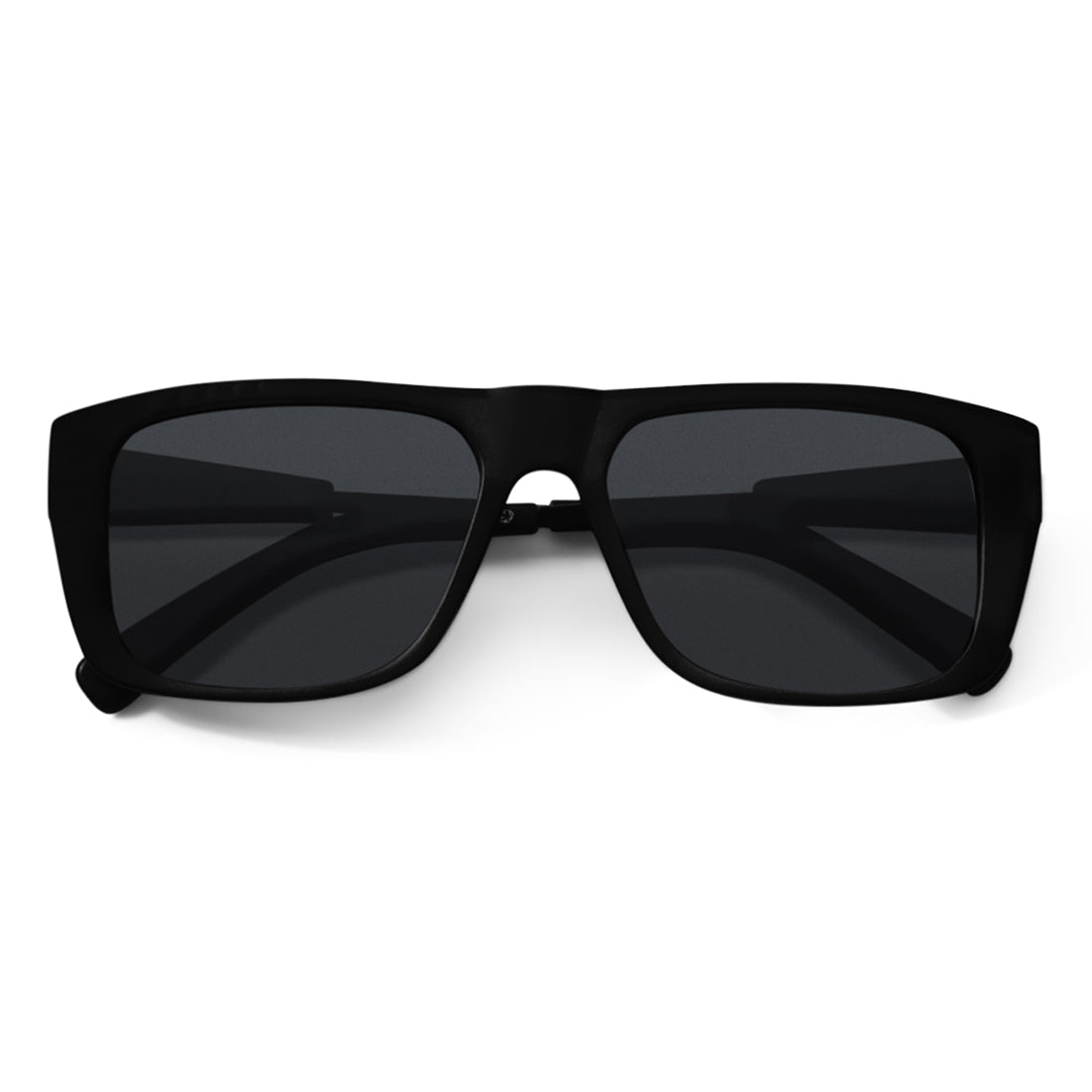 Black Cityglide Polarized Wayfarer Sunglasses - View 3