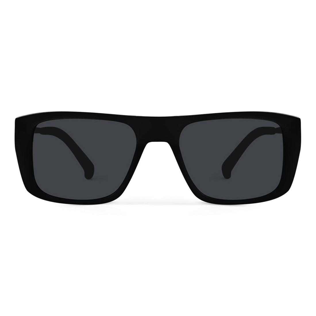 Black Cityglide Polarized Wayfarer Sunglasses - View 4