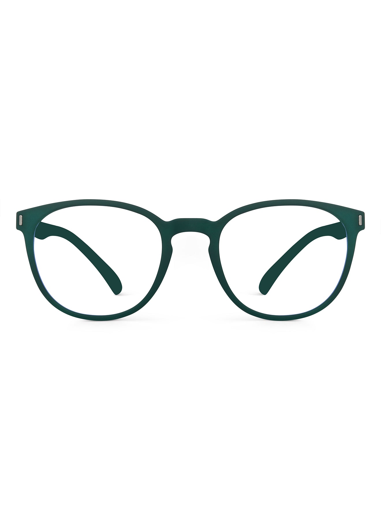 Green Noctra Round Blue Screen Glasses - View 13
