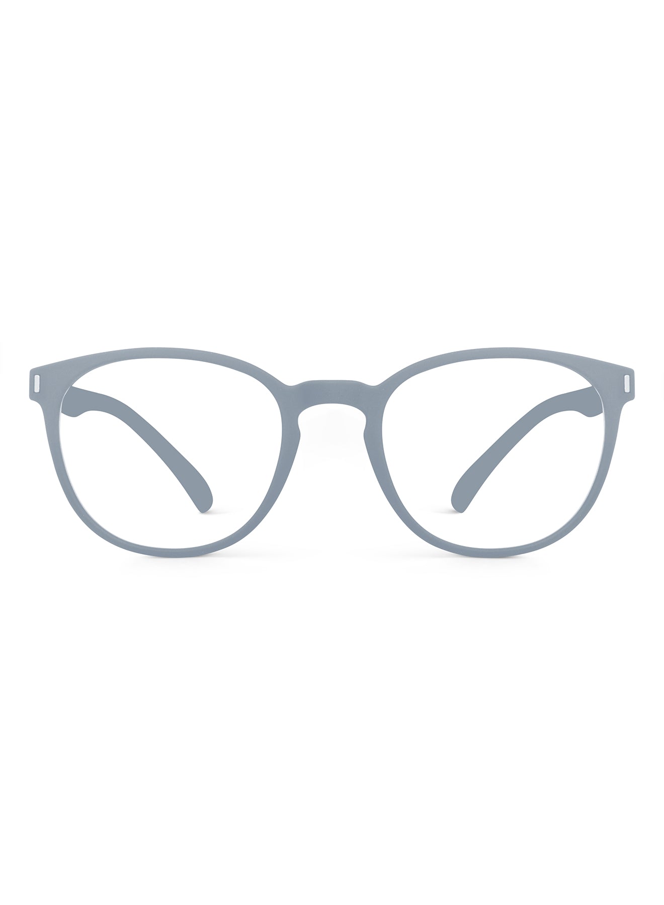Grey Noctra Round Blue Screen Glasses - View 22