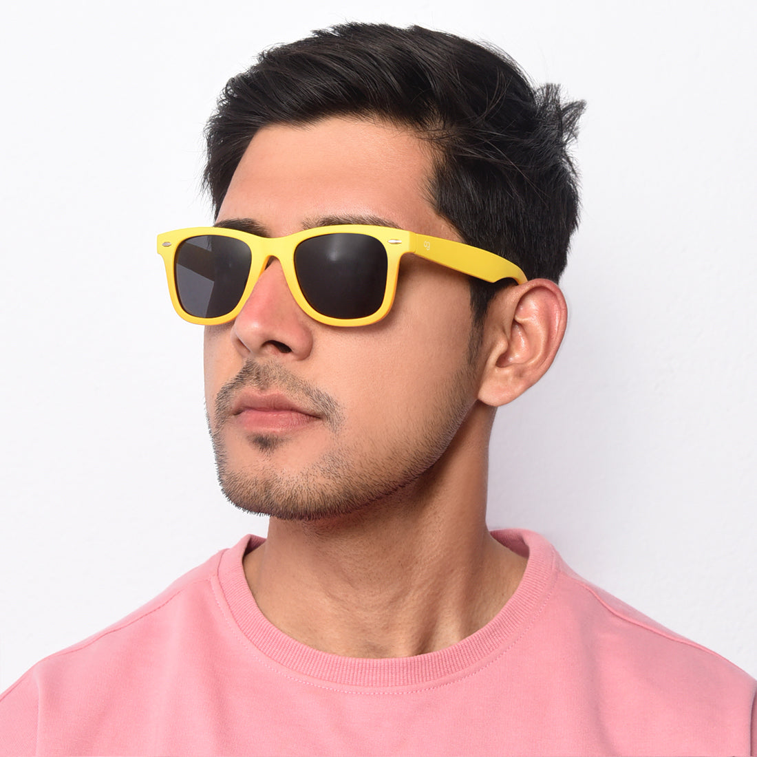 Yellow Classic Collection Wayfarer Sunglasses - View 20