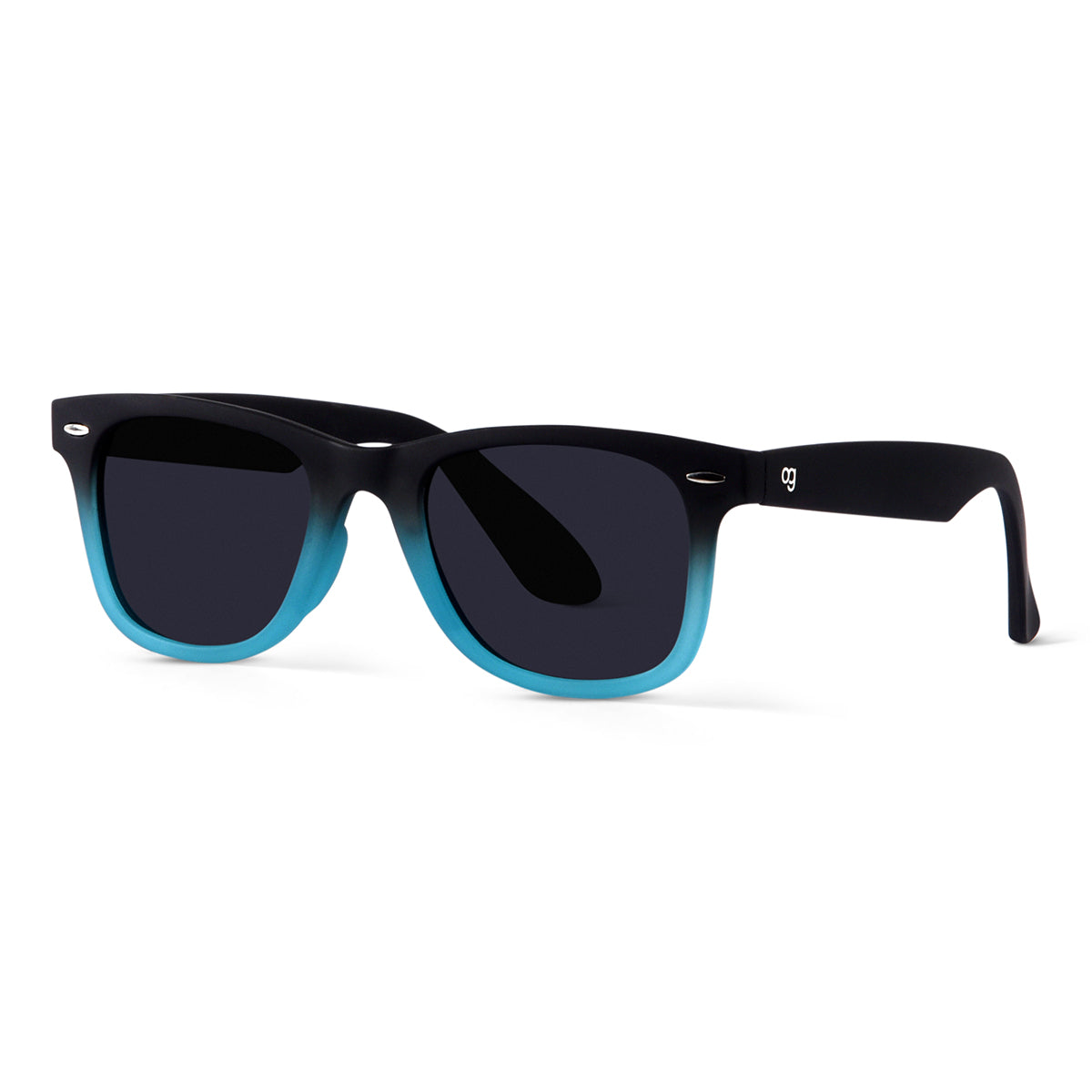 Black Polarized Wayfarer Sunglasses - View 29