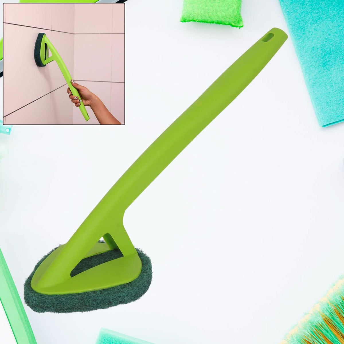 Scrubber Hockey with Long Handle HP DD