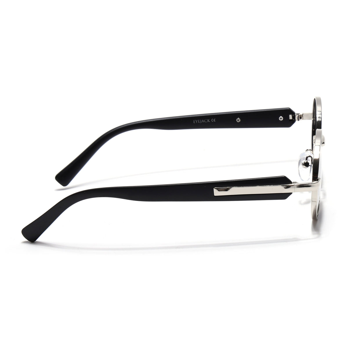 Cruze Silver Oval Sunglasses for Men and Women - view 6