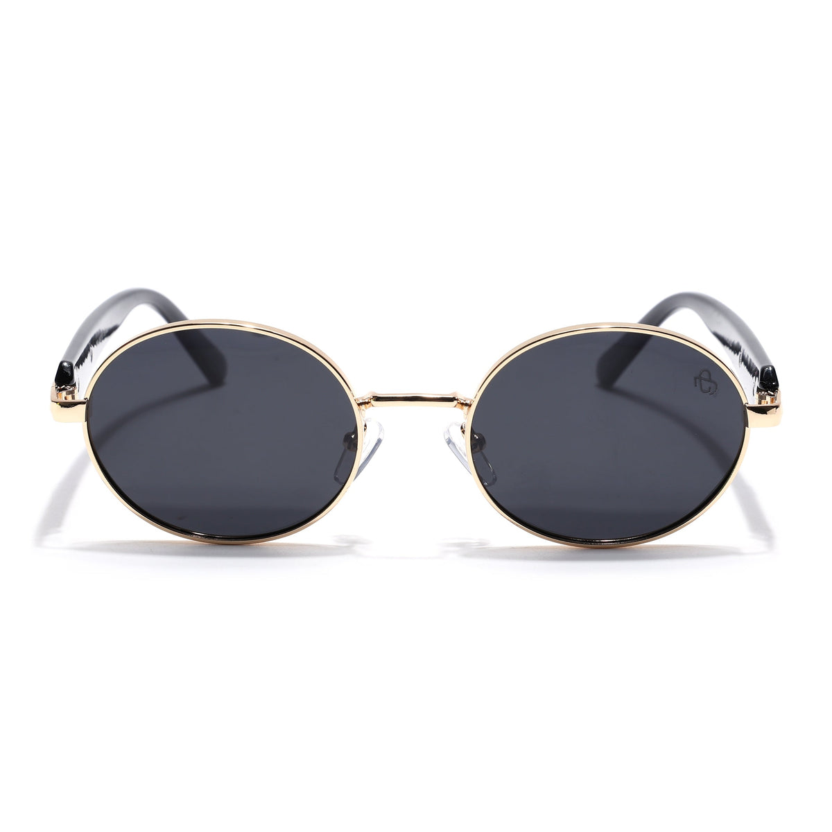 Cruze Golden Oval Sunglasses for Men and Women - Style 2201 - view 4