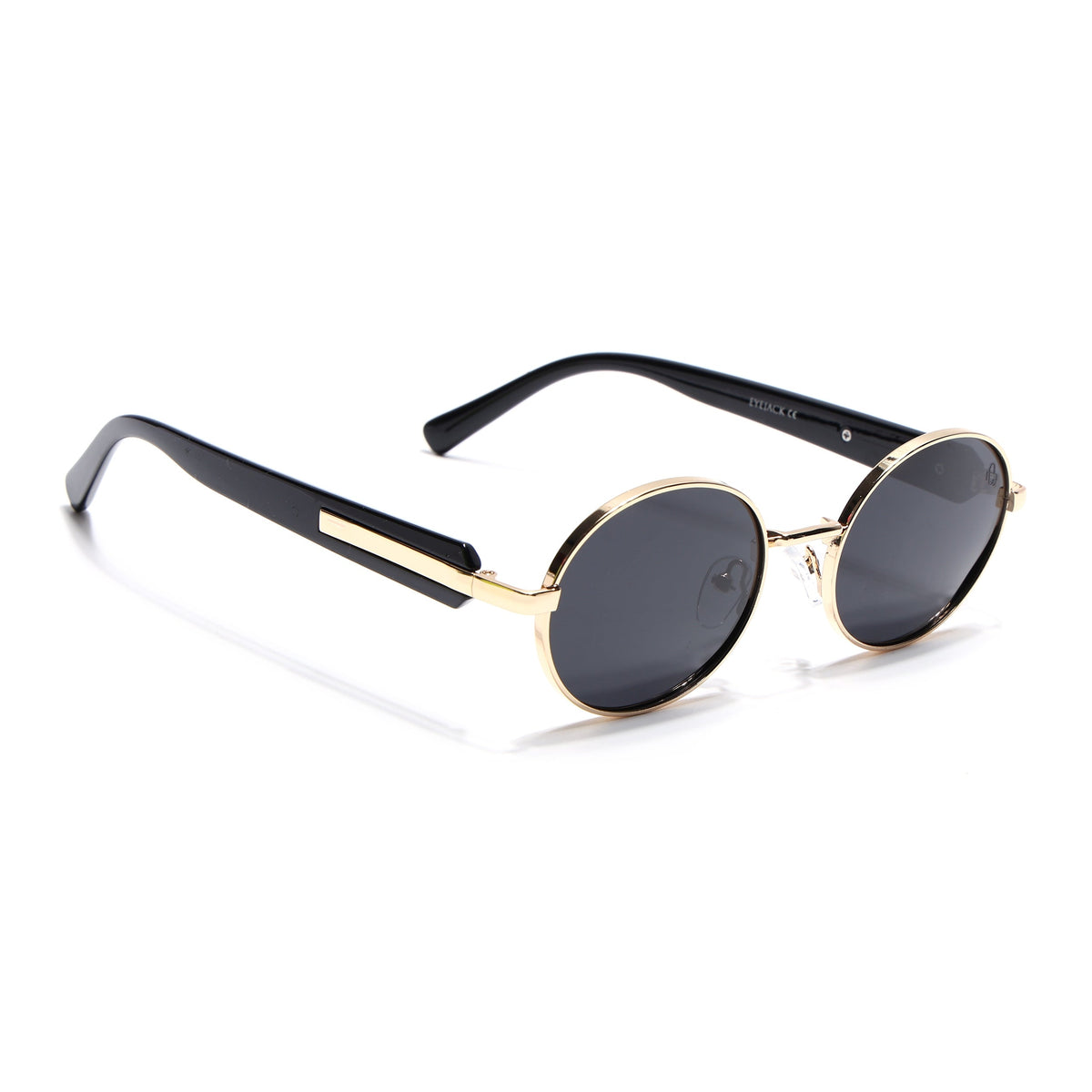 Cruze Golden Oval Sunglasses for Men and Women - Style 2201 - view 3