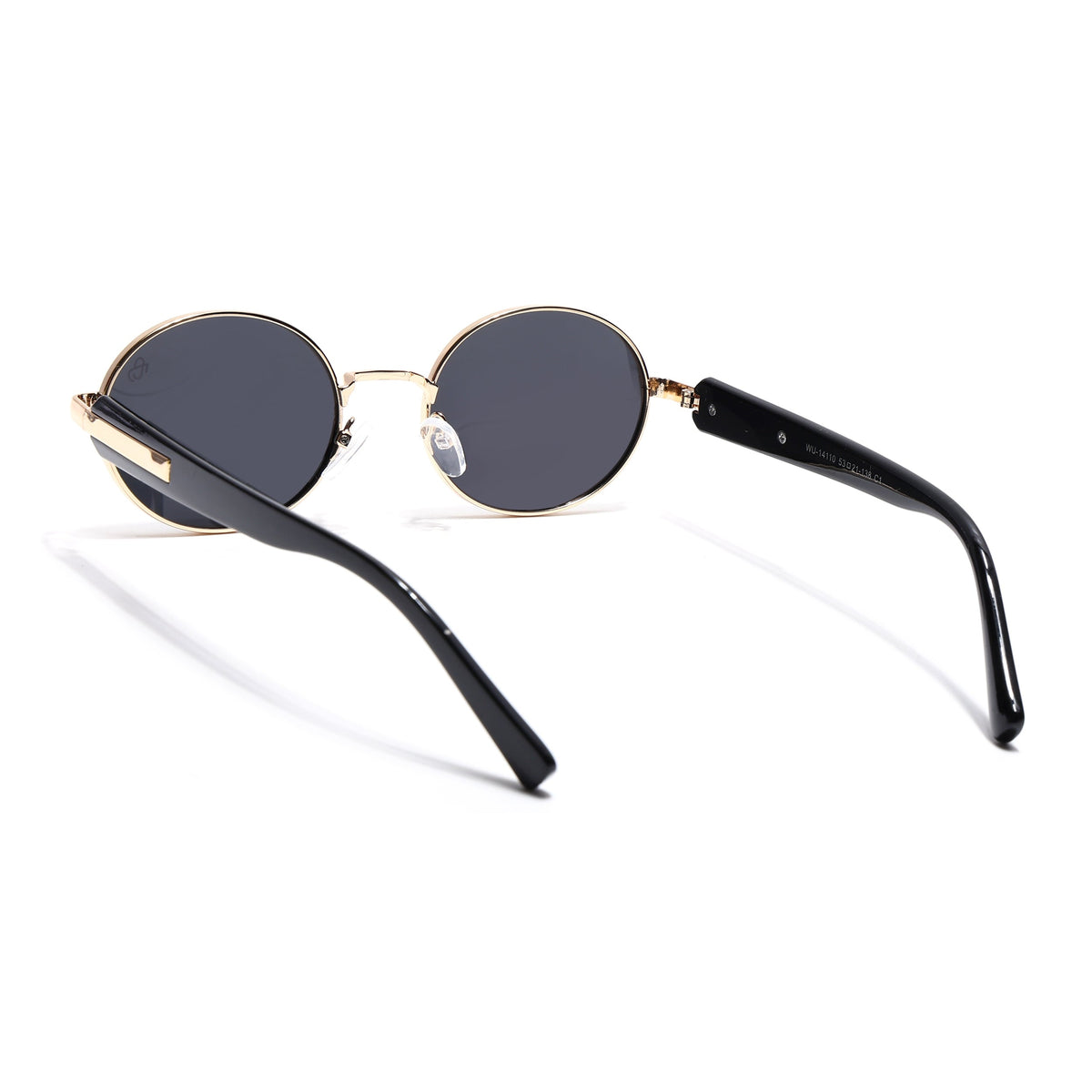 Cruze Golden Oval Sunglasses for Men and Women - Style 2201 - view 6