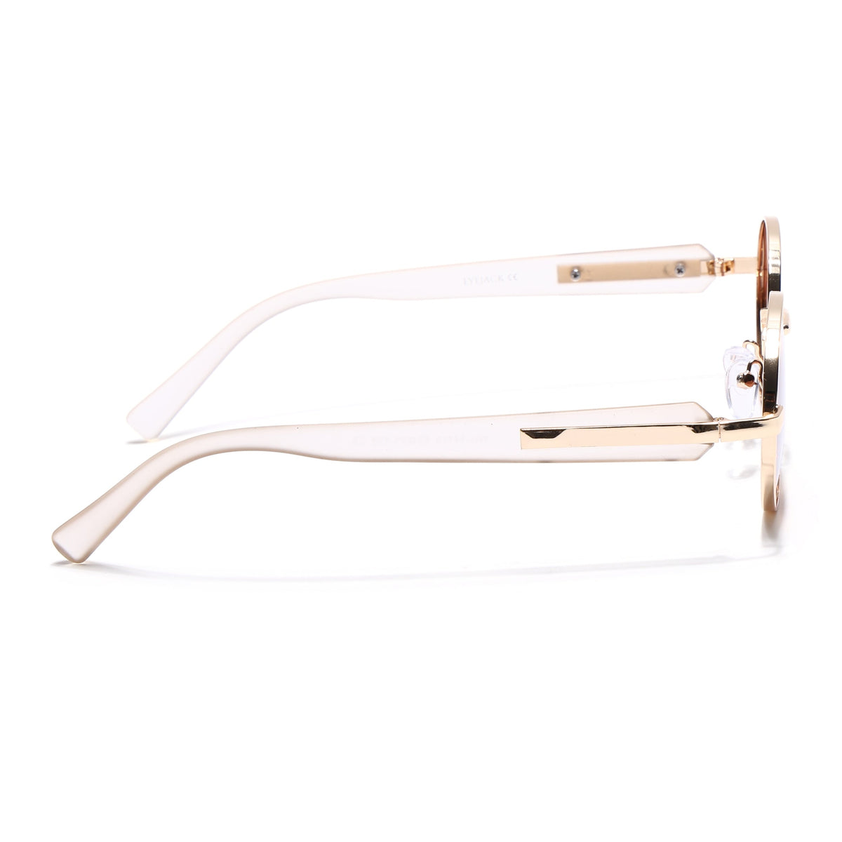 Cruze Golden Oval Sunglasses for Men and Women - Style 2202 - view 6