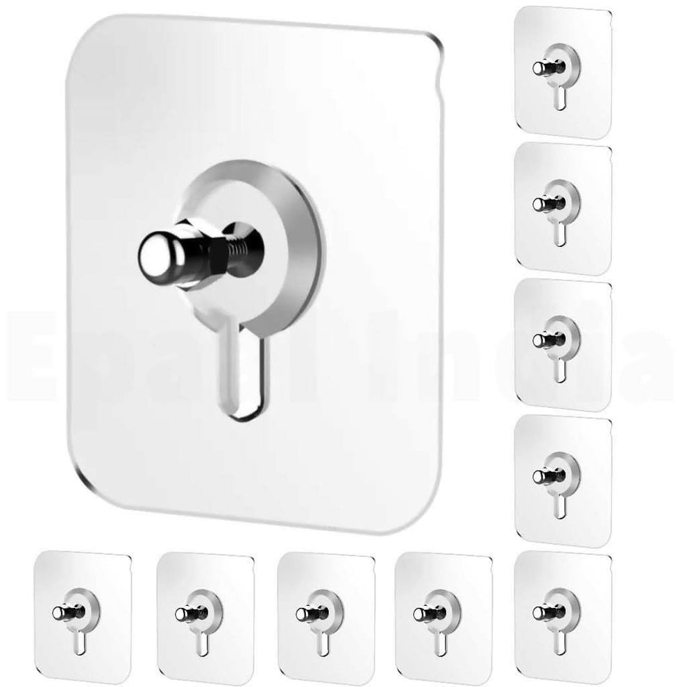 10 Pack HeavyDuty Hooks for Hanging, Kitchen & Home Use HalfPe