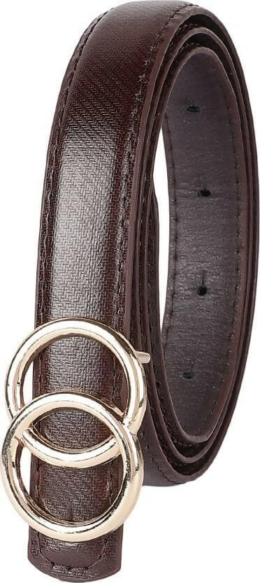 ZEVORA Women Casual, Evening, Formal, Party Multicolor Genuine Leather Reversible Belt - HalfPe