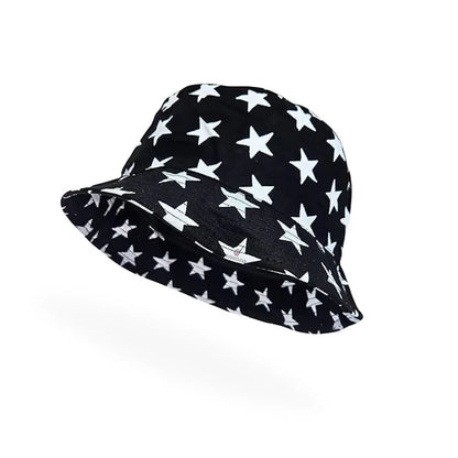 Star_Print_Bucket_Hat_for_Women_and_Men_-_Packable_Breathable_Stylish_Sun_Protection_Beach_Sun_Hat_Cap_for_Outdoor_Adventures_Like_Fishing_Hiking_Camping_Black_-_Tomorrow_Fashion