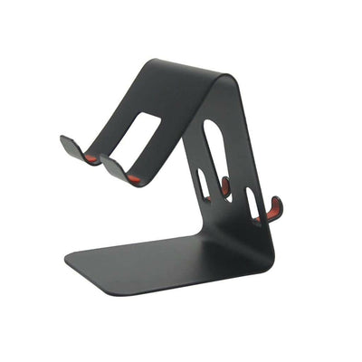 Heavy-Duty Metal Mobile Holder Universal Desk Stand for Smartphones & Tablets